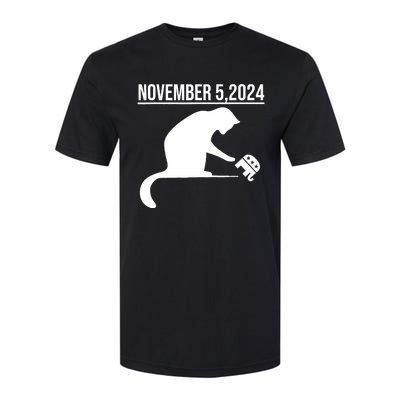 November 5 2024 The Revenge Of The Cat Ladies Softstyle CVC T-Shirt