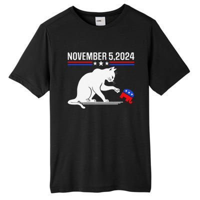 November 5 2024 The Revenge Of The Cat Ladies Meme Kamala Tall Fusion ChromaSoft Performance T-Shirt