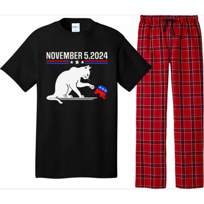 November 5 2024 The Revenge Of The Cat Ladies Meme Kamala Pajama Set