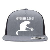 November 5 2024 The Revenge Of The Cat Ladies Cats Kamala Flat Bill Trucker Hat