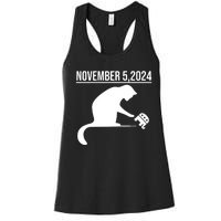 November 5 2024 The Revenge Of The Cat Ladies Cats Kamala Women's Racerback Tank