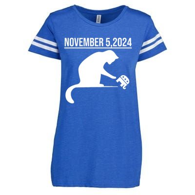 November 5 2024 The Revenge Of The Cat Ladies Cats Kamala Enza Ladies Jersey Football T-Shirt