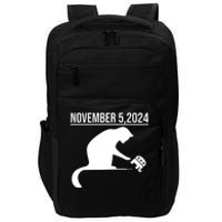 November 5 2024 The Revenge Of The Cat Ladies Cats Kamala Impact Tech Backpack