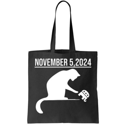 November 5 2024 The Revenge Of The Cat Ladies Cats Kamala Tote Bag