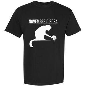 November 5 2024 The Revenge Of The Cat Ladies Cats Kamala Garment-Dyed Heavyweight T-Shirt