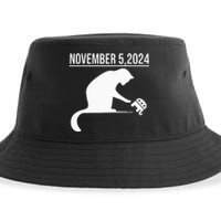 November 5 2024 The Revenge Of The Cat Ladies Cats Kamala Sustainable Bucket Hat