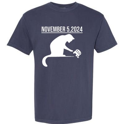 November 5 2024 The Revenge Of The Cat Ladies Cats Kamala Garment-Dyed Heavyweight T-Shirt