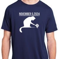 November 5 2024 The Revenge Of The Cat Ladies Cats Kamala Adult ChromaSoft Performance T-Shirt