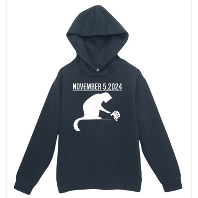 November 5 2024 The Revenge Of The Cat Ladies Cats Kamala Urban Pullover Hoodie