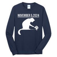 November 5 2024 The Revenge Of The Cat Ladies Cats Kamala Tall Long Sleeve T-Shirt