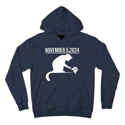 November 5 2024 The Revenge Of The Cat Ladies Cats Kamala Tall Hoodie