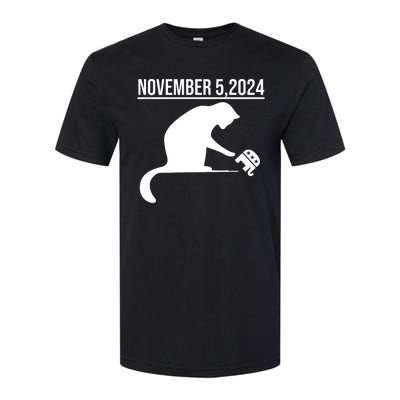 November 5 2024 The Revenge Of The Cat Ladies Cats Kamala Softstyle CVC T-Shirt