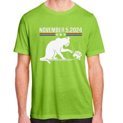 November 5 2024 The Revenge Of The Cat Ladies Meme Kamala Adult ChromaSoft Performance T-Shirt