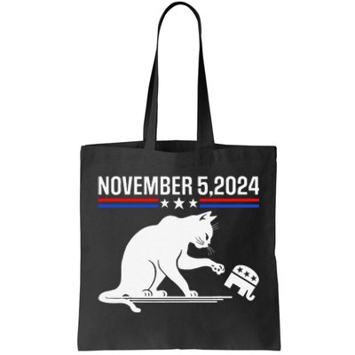 November 5 2024 The Revenge Of The Cat Ladies Meme Kamala Tote Bag