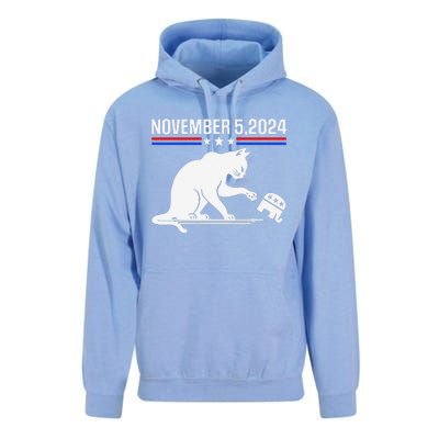 November 5 2024 The Revenge Of The Cat Ladies Meme Kamala Unisex Surf Hoodie