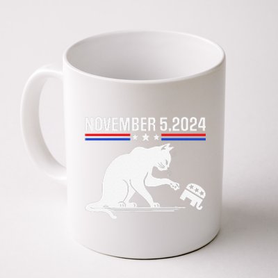 November 5 2024 The Revenge Of The Cat Ladies Meme Kamala Coffee Mug