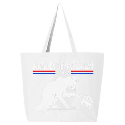 November 5 2024 The Revenge Of The Cat Ladies Meme Kamala 25L Jumbo Tote