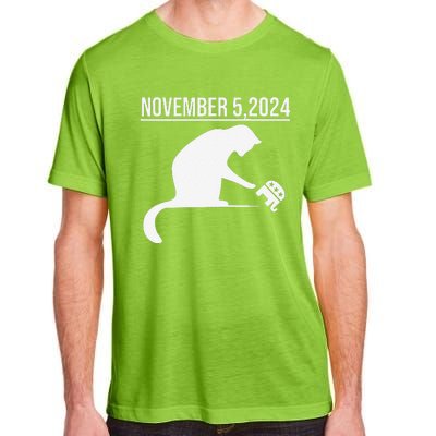 November 5 2024 The Revenge Of The Cat Ladies Cats Kamala Gift Adult ChromaSoft Performance T-Shirt