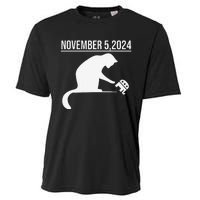 November 5 2024 The Revenge Of The Cat Ladies Cats Kamala Gift Cooling Performance Crew T-Shirt