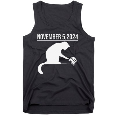 November 5 2024 The Revenge Of The Cat Ladies Cats Kamala Gift Tank Top