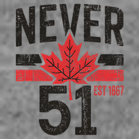 Never 51 Canada Is Not For Sale Est. 1867 Proud Canadian Sustainable Beanie