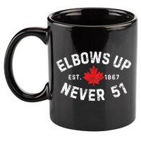 Never 51 Canada 11oz C Handle Ceramic Mug
