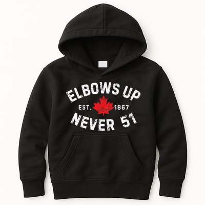 Never 51 Canada Kids Hoodie