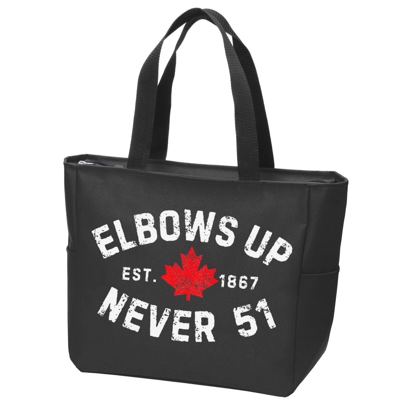 Never 51 Canada Zip Tote Bag
