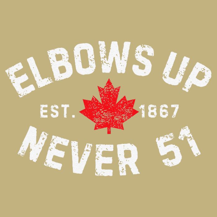 Never 51 Canada Cooling Performance Crew T-Shirt