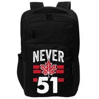 Never 51st State Canada Impact Tech Backpack