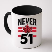 Never 51st State Canada Mug