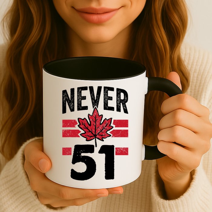 Never 51st State Canada Mug