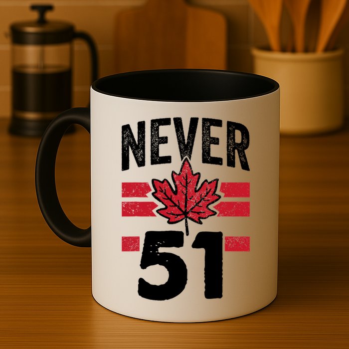 Never 51st State Canada Mug