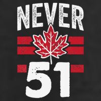 Never 51st State Canada 11oz C Handle Ceramic Mug
