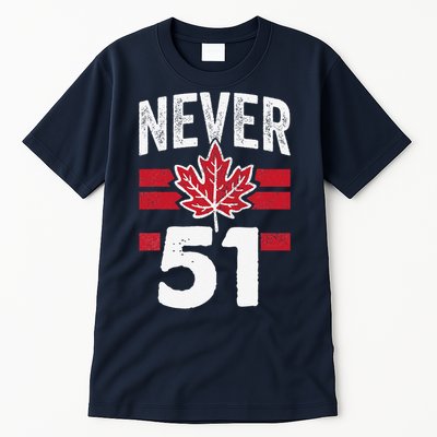 Never 51st State Canada Tall T-Shirt