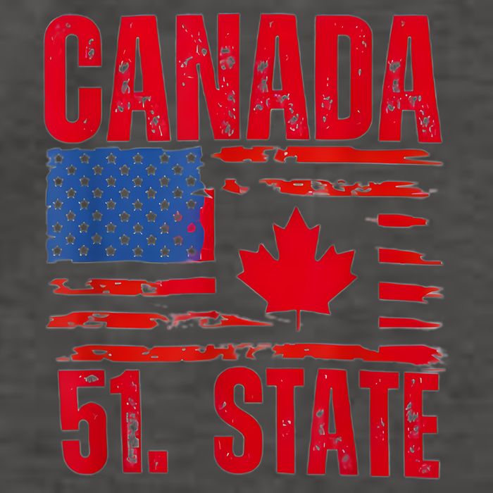 Never 51st State Canada Flag Vector Backpack