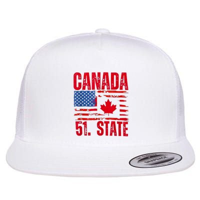 Never 51st State Canada Flag Flatbill Hat