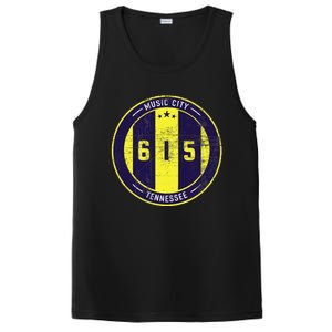 Nashville 615 Designer Round Badge - Tennessee Star PosiCharge Competitor Tank