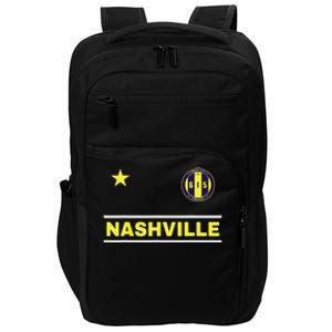 Nashville 615 Designer Round Badge - Tennessee Impact Tech Backpack