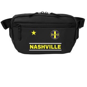 Nashville 615 Designer Round Badge - Tennessee Crossbody Pack