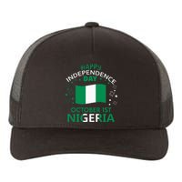 Nigeria 64th Independence Day Nigerian Pride Nigeria Flag Yupoong Adult 5-Panel Trucker Hat