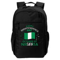 Nigeria 64th Independence Day Nigerian Pride Nigeria Flag Daily Commute Backpack