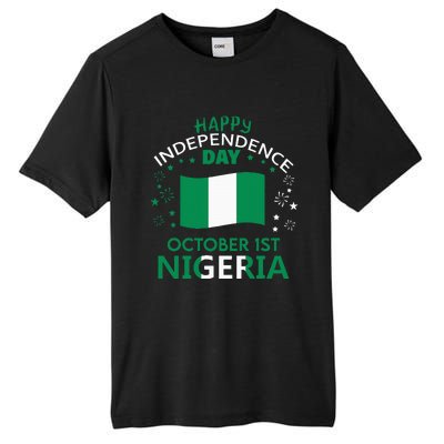 Nigeria 64th Independence Day Nigerian Pride Nigeria Flag Tall Fusion ChromaSoft Performance T-Shirt