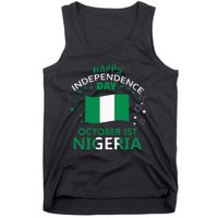 Nigeria 64th Independence Day Nigerian Pride Nigeria Flag Tank Top