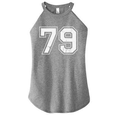 Number 79 On The Back Women’s Perfect Tri Rocker Tank