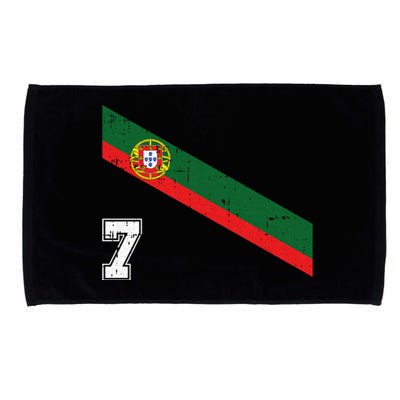 Number 7 Portugal Soccer Jersey Portuguese Football Men Women Microfiber Hand Towel