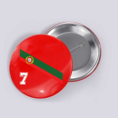 Number 7 Portugal Soccer Jersey Portuguese Football Men Women Button