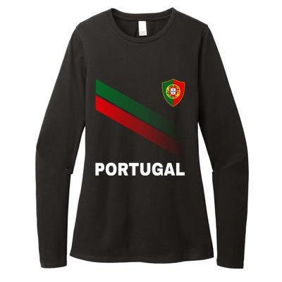 Number 7 Portugal Soccer Jersey Portuguese Football Men Women Womens CVC Long Sleeve Shirt