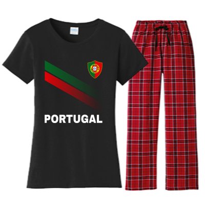 Number 7 Portugal Soccer Jersey Portuguese Football Men Women Women's Flannel Pajama Set