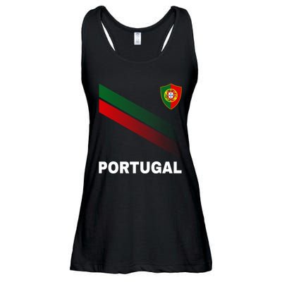 Number 7 Portugal Soccer Jersey Portuguese Football Men Women Ladies Essential Flowy Tank